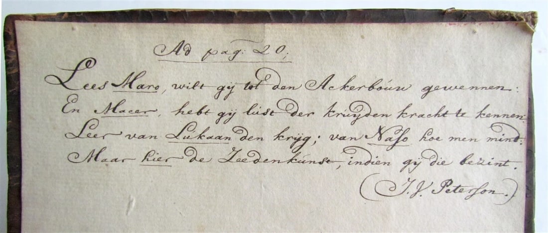 1735 DISTICHA DE MORBIUS AD FILIUM antique Distichs of Cato by Dionisii Catonis - 3