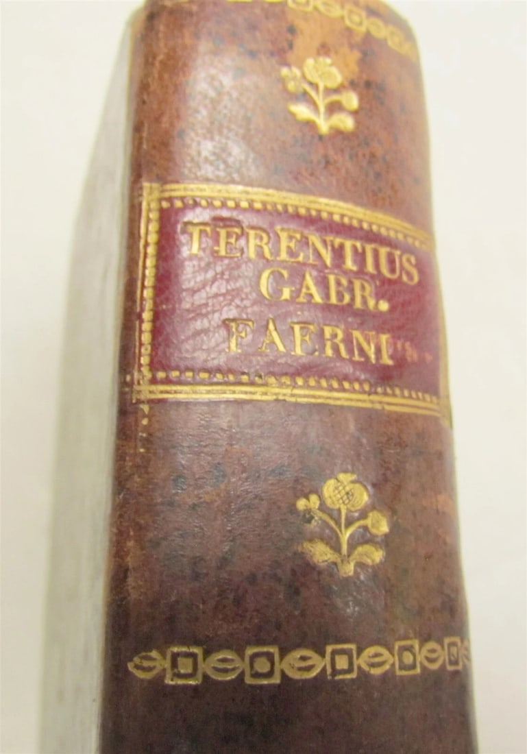 1565 TERENCE COMEDIES POETRY antique P. Terentius Afer 16th century - 8