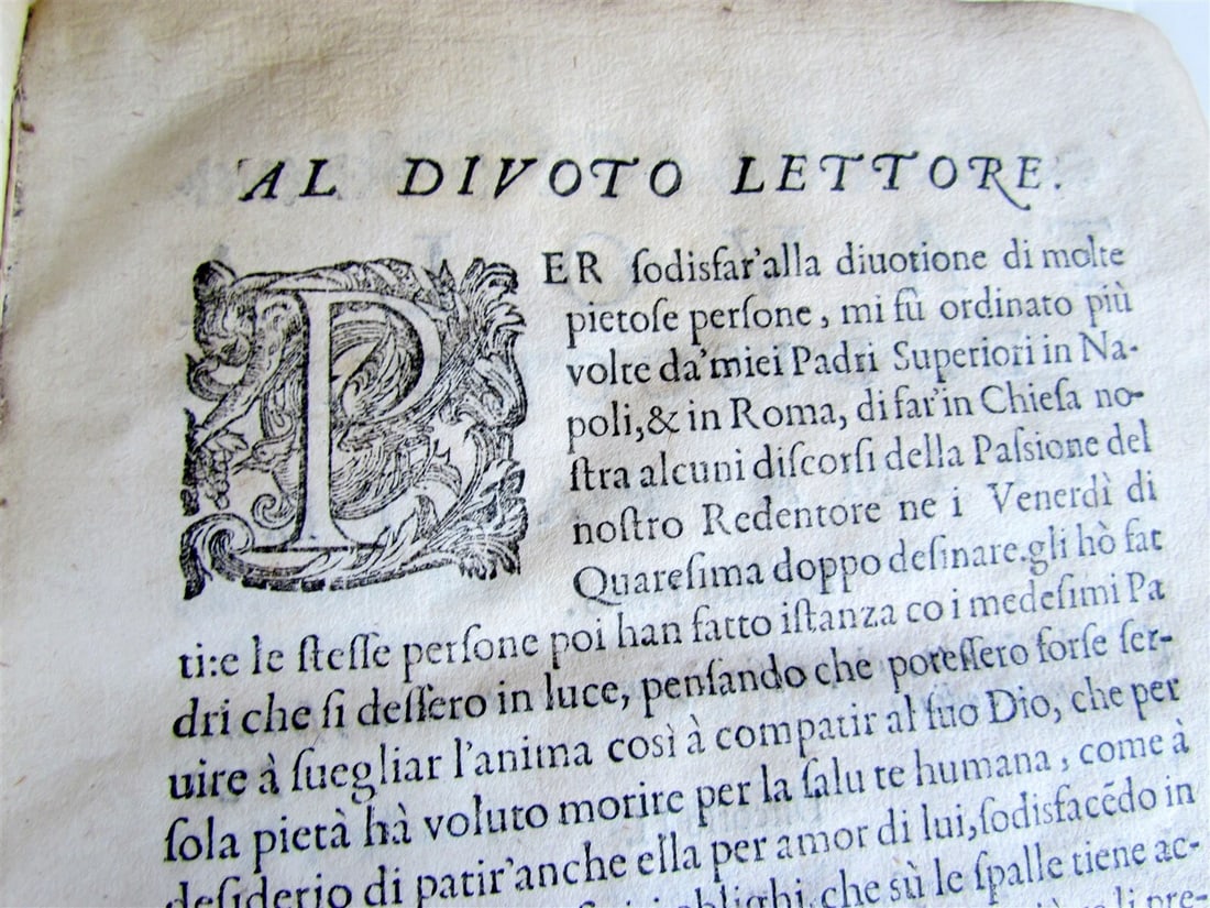 1607 DISCORSI DEL P.GREGORIO MASTRILLI DELLA COMPAGNIA DI GIESU antique VELLUM - 4