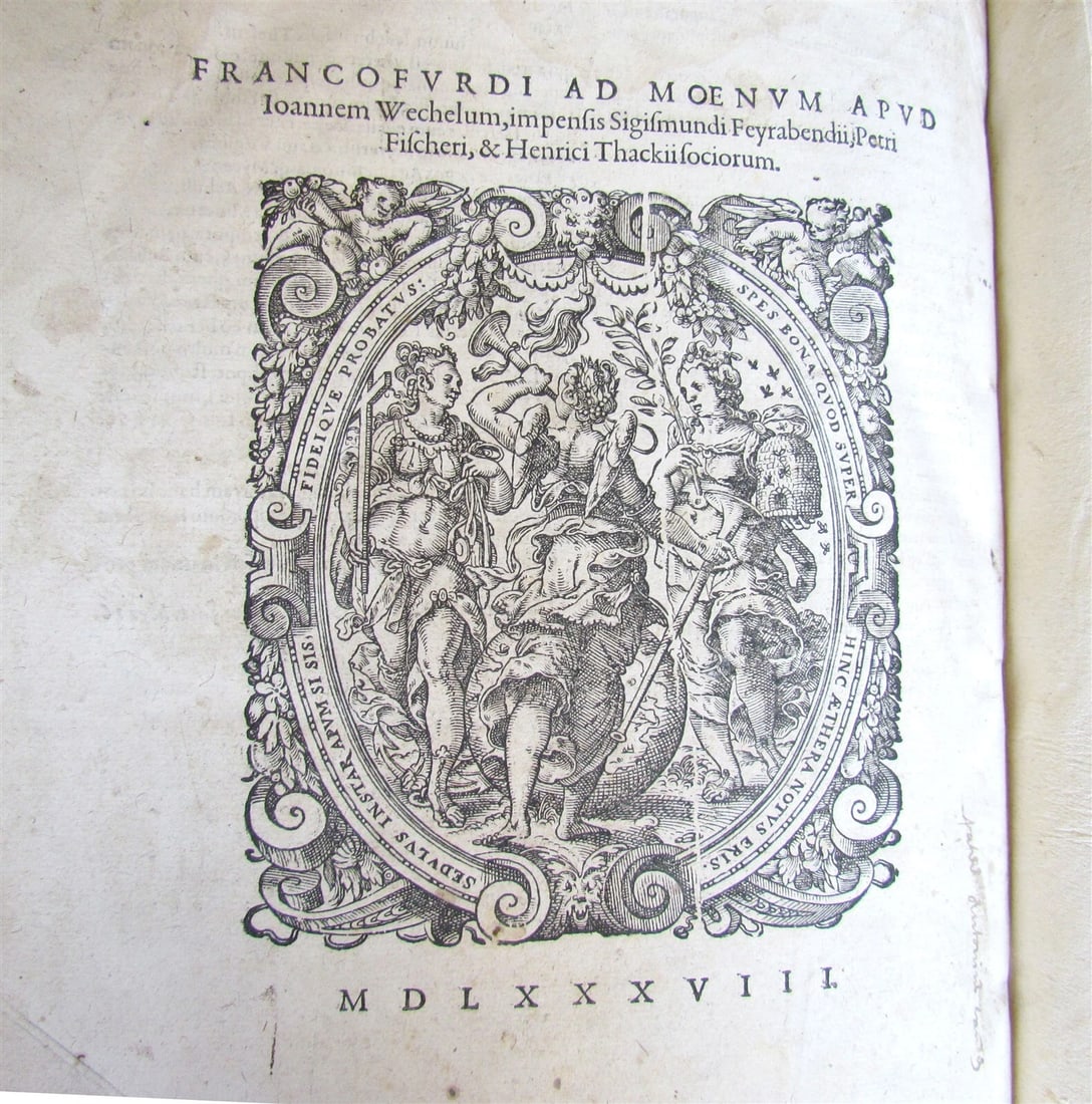 1588 ROMAN HISTORY by TITUS LIVIUS ANTIQUE 16th CENTURY FOLIO - 6