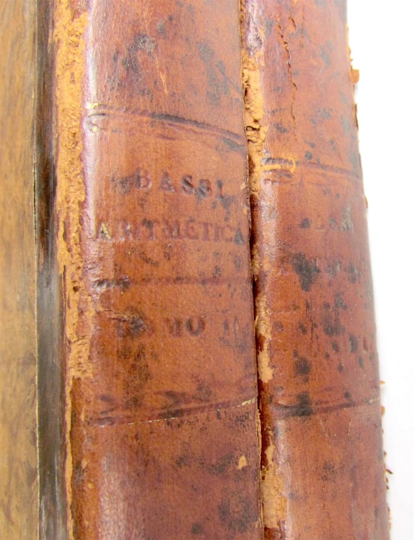 1765 Practical Arithmetic by Giulio Bassi 2 vols ARITMETICA PRACTICA MATHEMATICS - 3