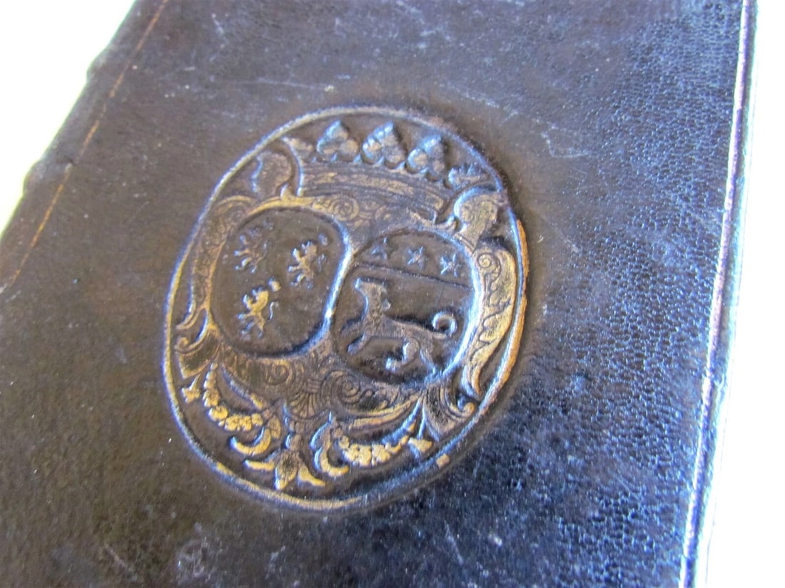1688 L'ANNEE CHRETIENNE MASSES in FRENCH & LATIN ANTIQUE ARMORIAL BINDING vol.II - 5
