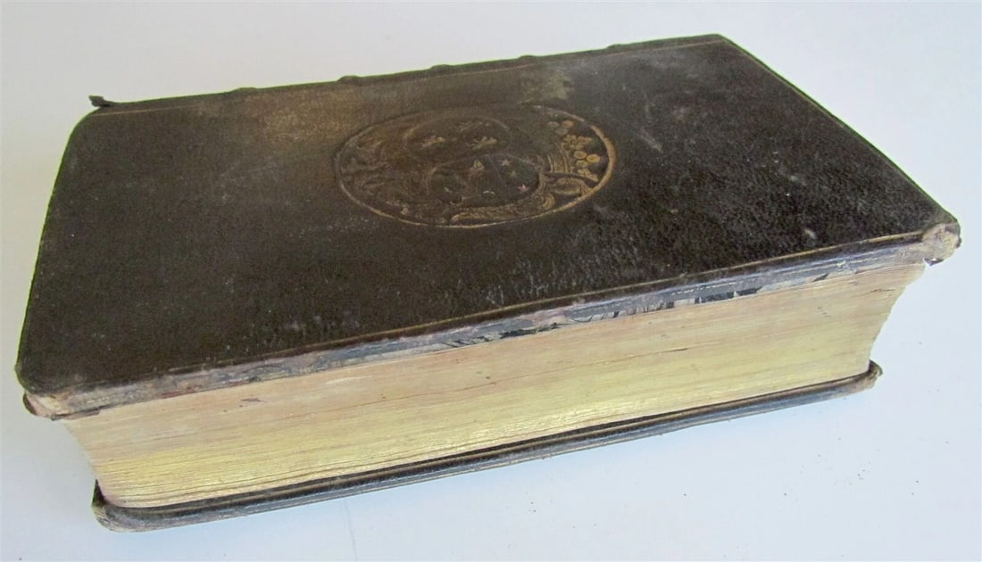 1694 L'ANNEE CHRETIENNE MASSES in FRENCH & LATIN ANTIQUE ARMORIAL BINDING vol.11 - 8