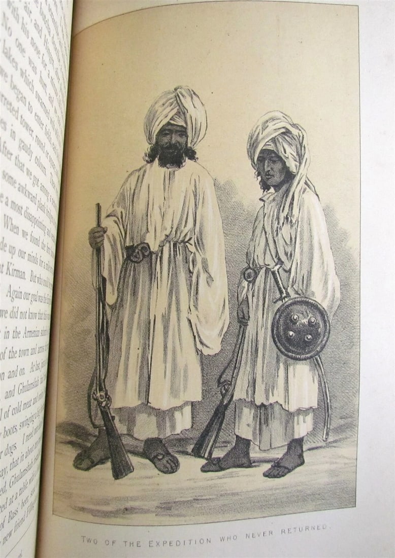 1882 UNEXPLORED BALUCHISTAN by ERNEST FLOYER antique ILLUSTRATED w/ MAP English - 12