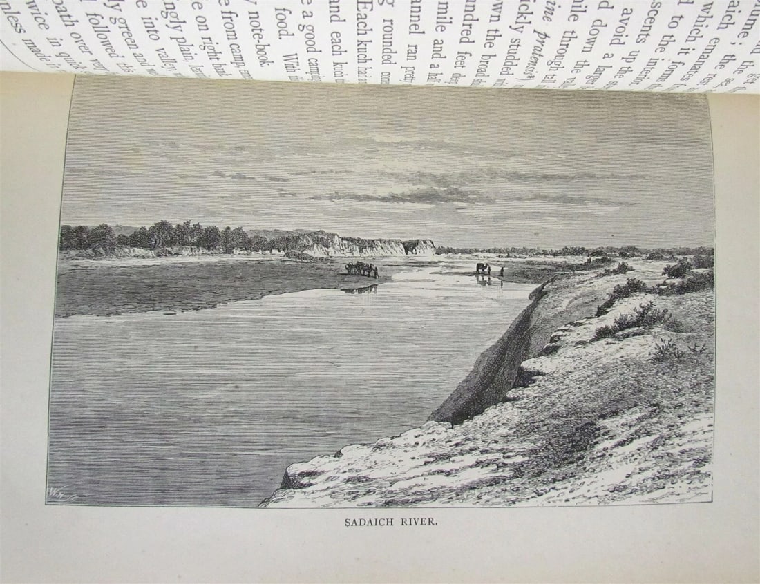 1882 UNEXPLORED BALUCHISTAN by ERNEST FLOYER antique ILLUSTRATED w/ MAP English - 7