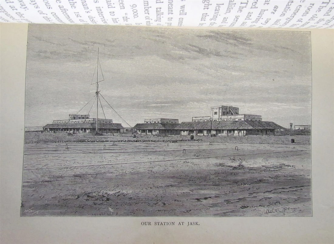 1882 UNEXPLORED BALUCHISTAN by ERNEST FLOYER antique ILLUSTRATED w/ MAP English - 8