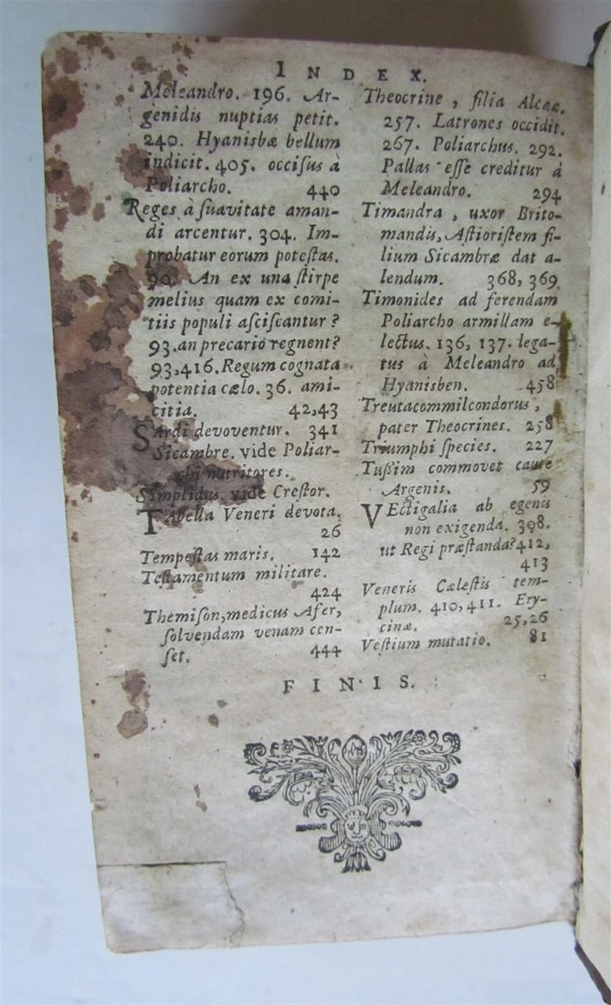 1659 ARGENIS by John Barclay ANTIQUE Scotland ELZEVIER PRESS - 5