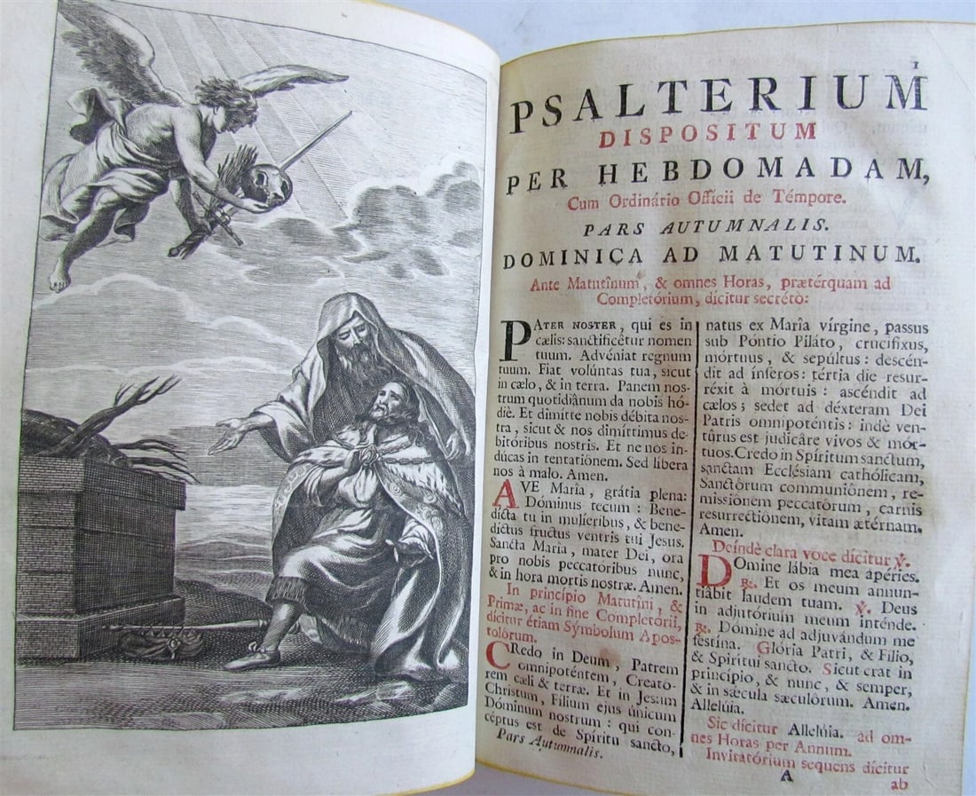 1788 BREVARIUM ROMANUM antique printed in MADRID - 4