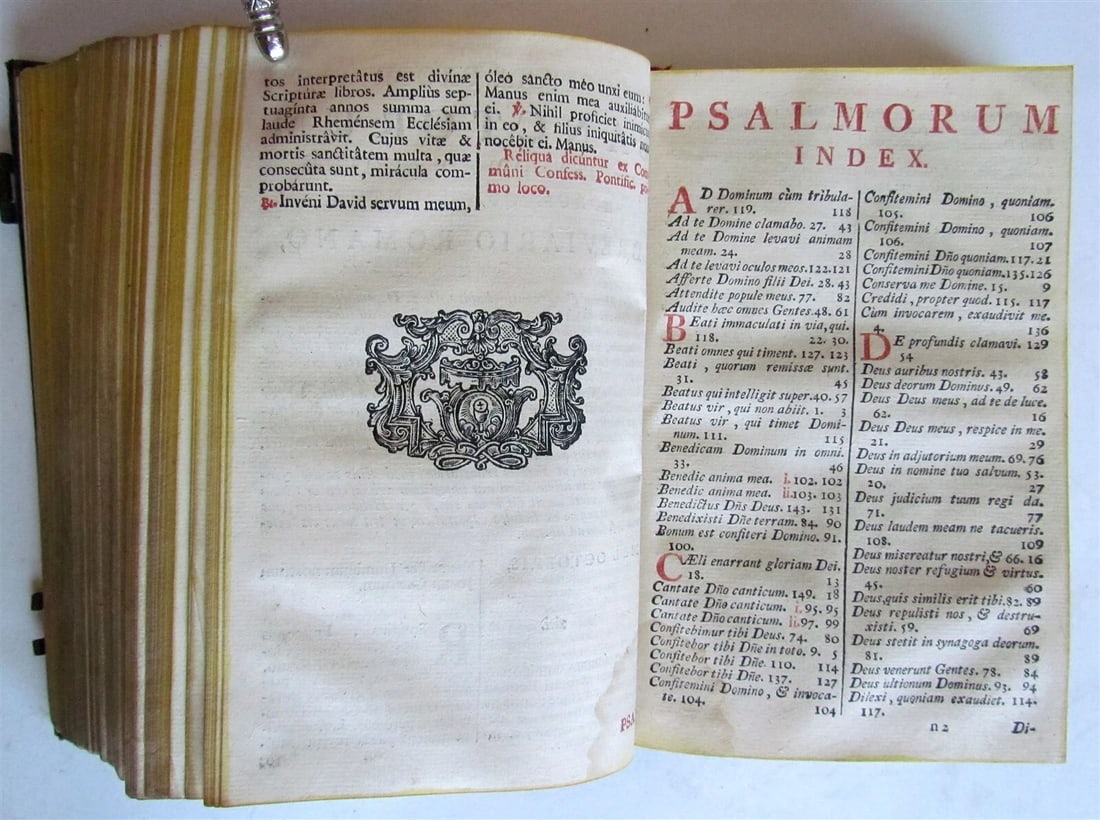 1788 BREVARIUM ROMANUM antique printed in MADRID - 8