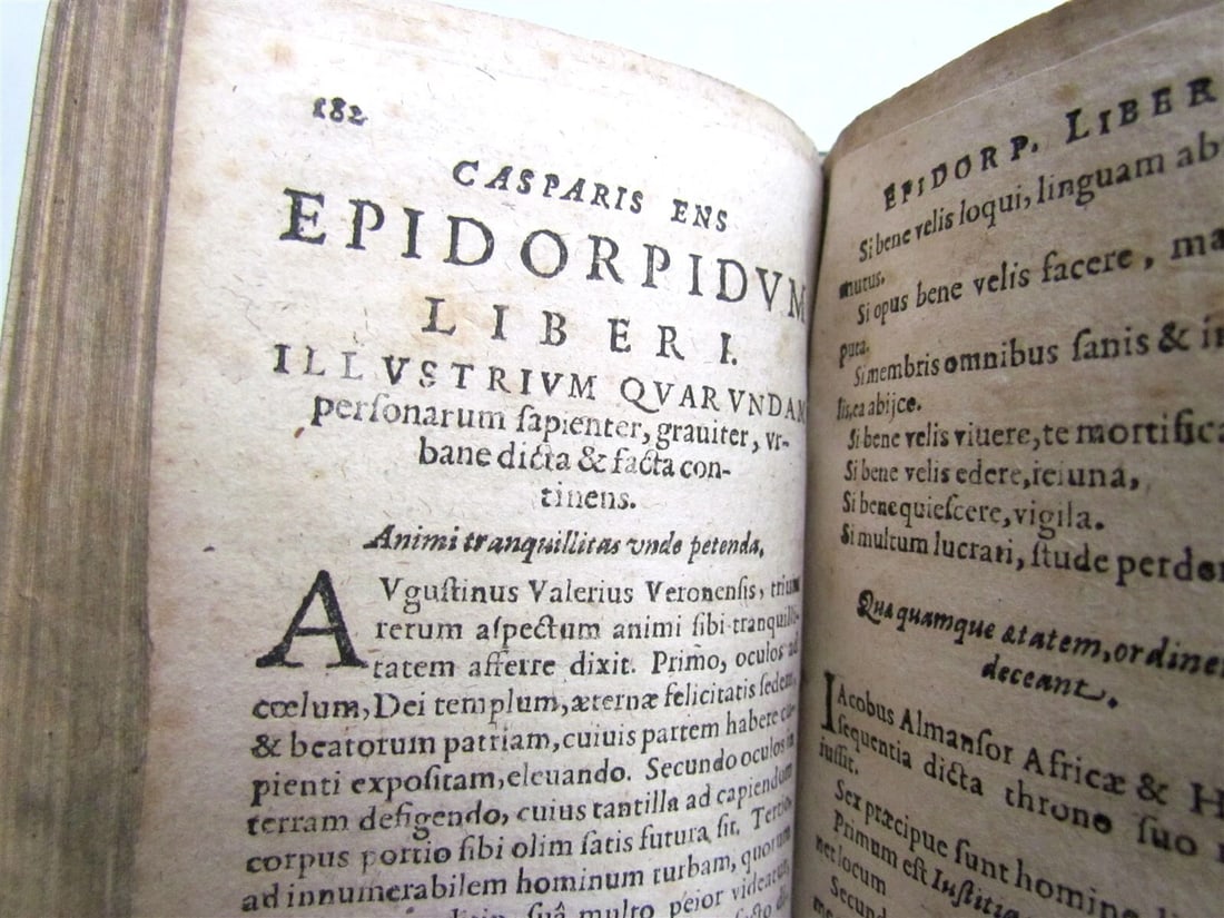 1624 CASPARIS ENS EPIDORPIDUM antique - 5