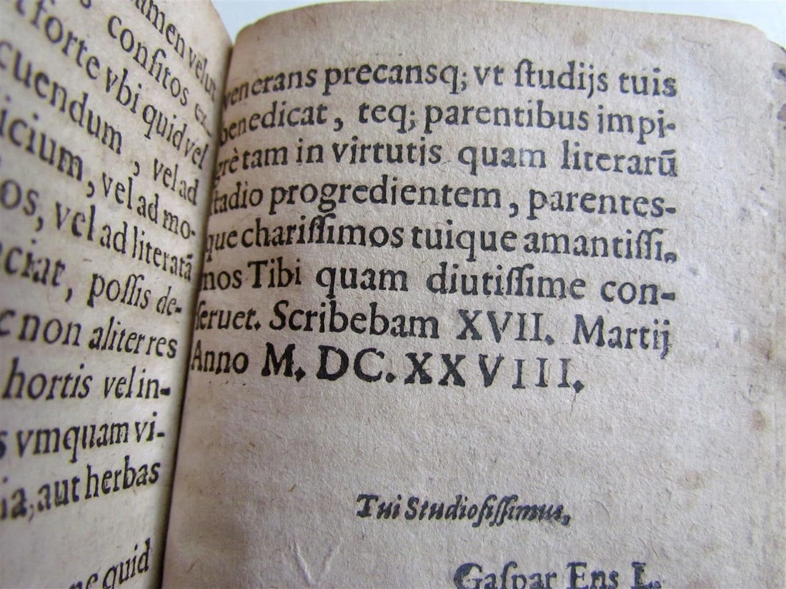 1624 CASPARIS ENS EPIDORPIDUM antique - 6