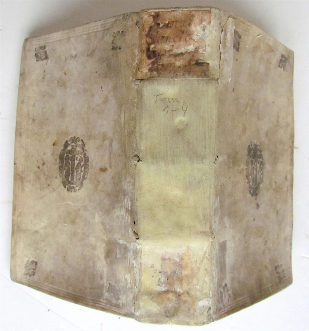 1595 LUIS DE GRANADA POSTILLAS ET HOMILIAS antique VELLUM BINDING 16th century - 3