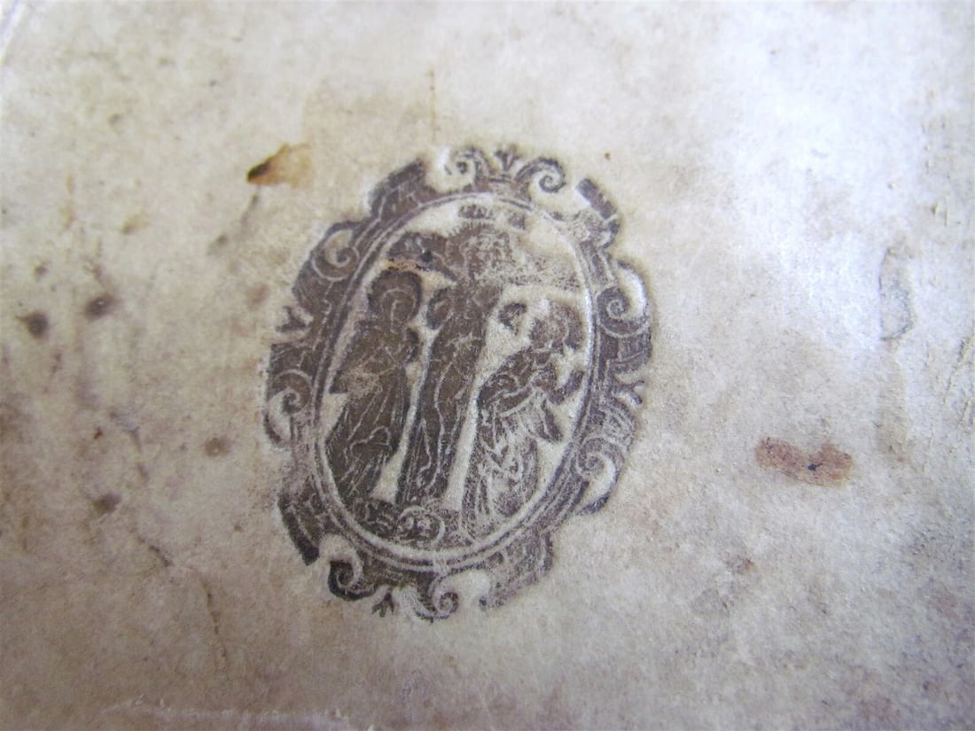 1595 LUIS DE GRANADA POSTILLAS ET HOMILIAS antique VELLUM BINDING 16th century - 5