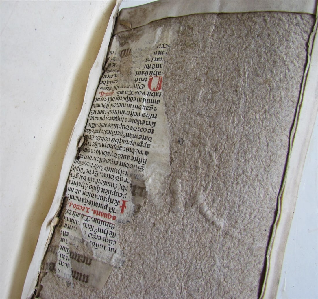 1595 LUIS DE GRANADA POSTILLAS ET HOMILIAS antique VELLUM BINDING 16th century - 7