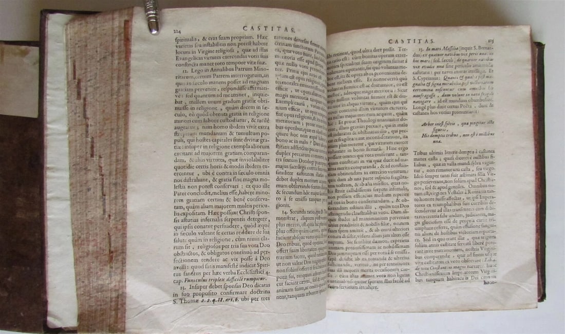 1686 ALPHABETUM MORALE by R.P. Stephani S. Paulo antique 2 VOLUMES - 5