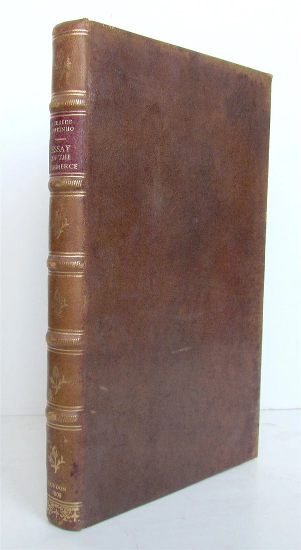 1801 BRAZIL Commerce & Products of Portuguese Colonies in South America antique - 2