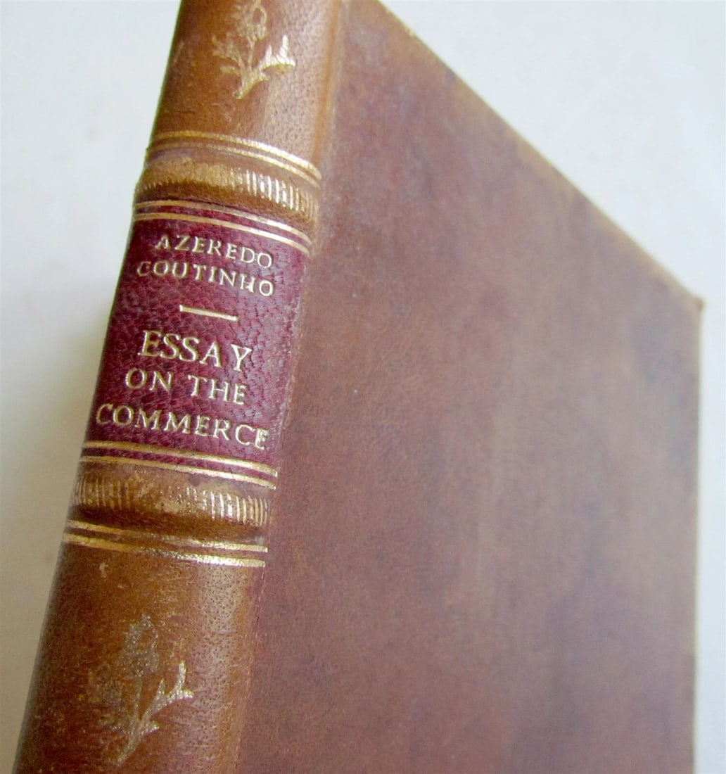 1801 BRAZIL Commerce & Products of Portuguese Colonies in South America antique - 9
