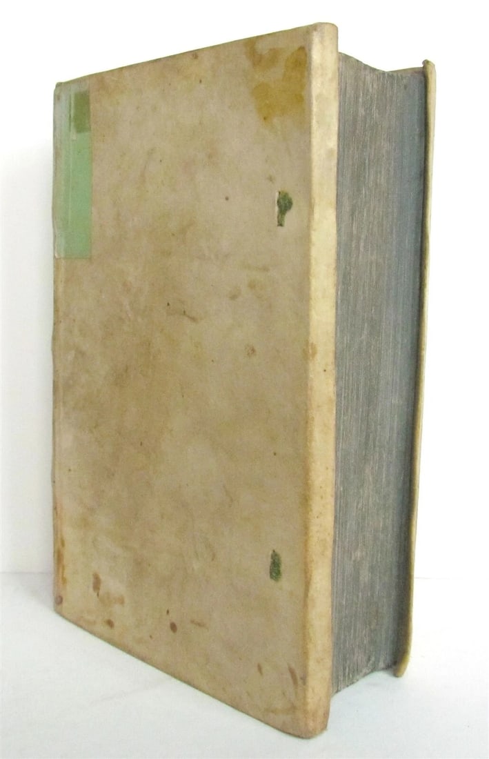 1634 3 VOLUMES Promptuarium morale antique VELLUM BOUND by Lawrence Beyerlinck - 9