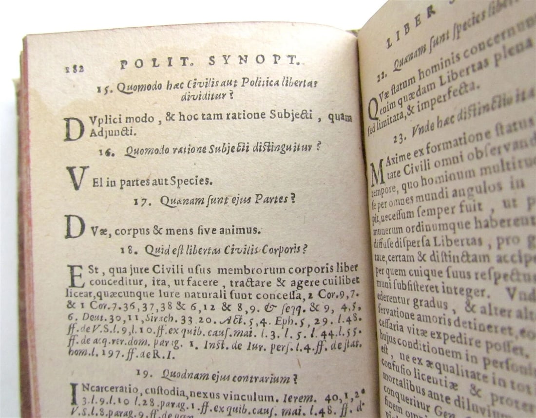 1632 POLITICS of REPUBLICS antique Introductio Universalis in omnes respublicas - 5