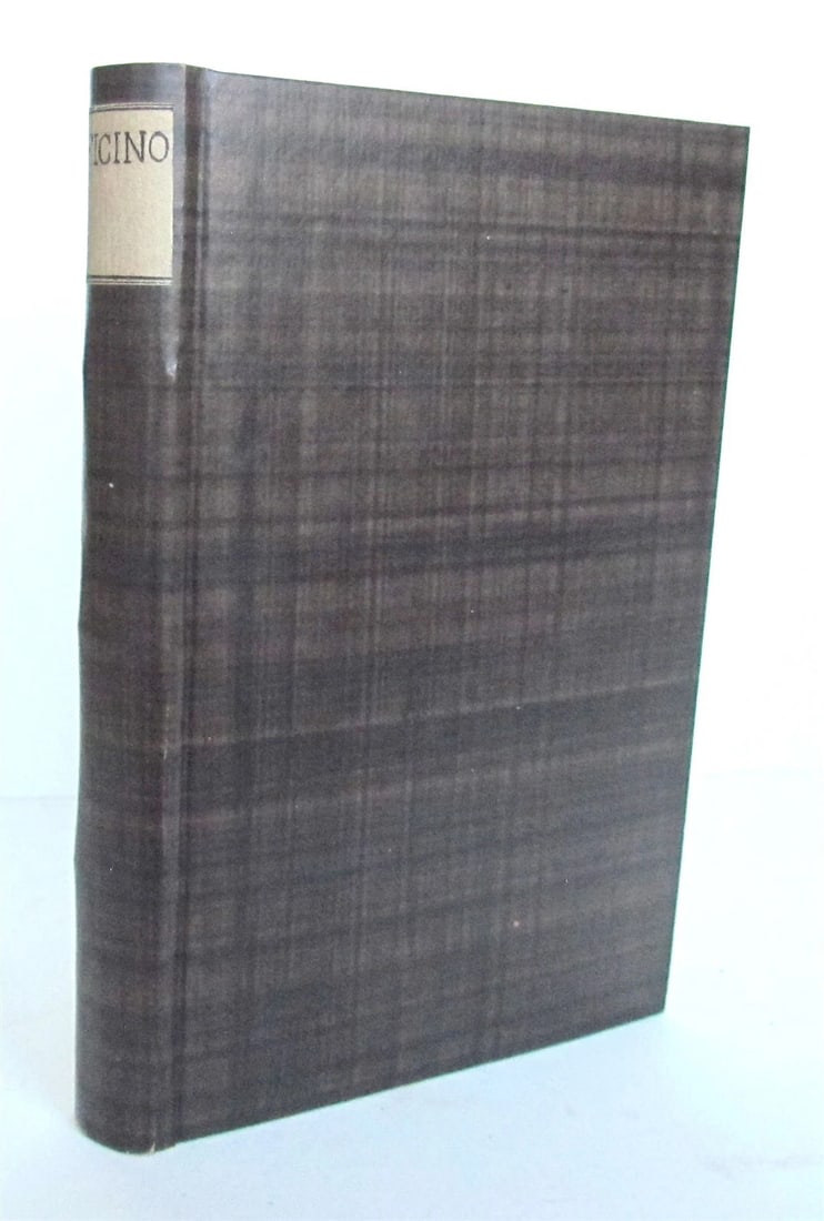 1544 COMMENTARY on PLATO'S BANQUET by philologist Marsiglio Ficino antique 16 C. - 2