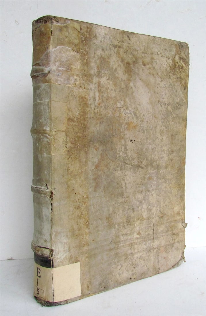 1558 Ad Naturalem Et Christianam Philosophiam antique VELLUM BOUND FOLIO - 2