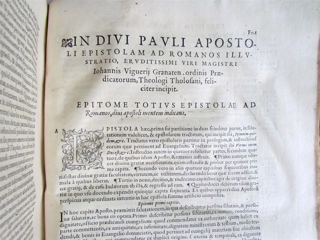 1558 Ad Naturalem Et Christianam Philosophiam antique VELLUM BOUND FOLIO - 7