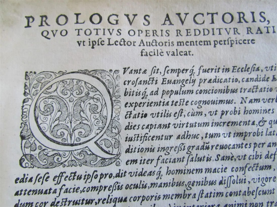 1607 4 VOLUMES Spanish Dominican Juan Lopez collection of sermons antique vellum - 4