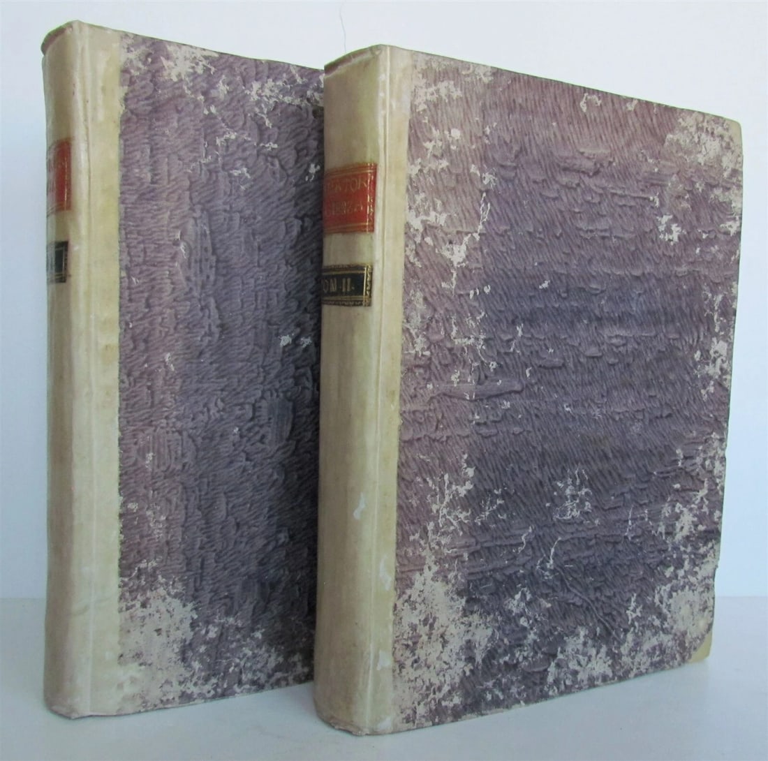 1774 ASTRONOMY SCIENCE ILLUSTRATED 2 VOLS Scienza della Natura Generale antique - 2