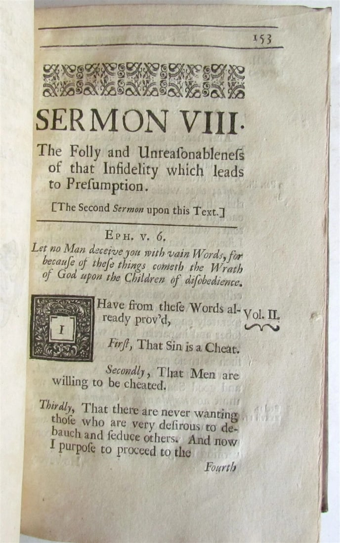 1716 SIXTEEN SERMONS by Rev. Dr. Richard Lucas in ENGLISH - 6
