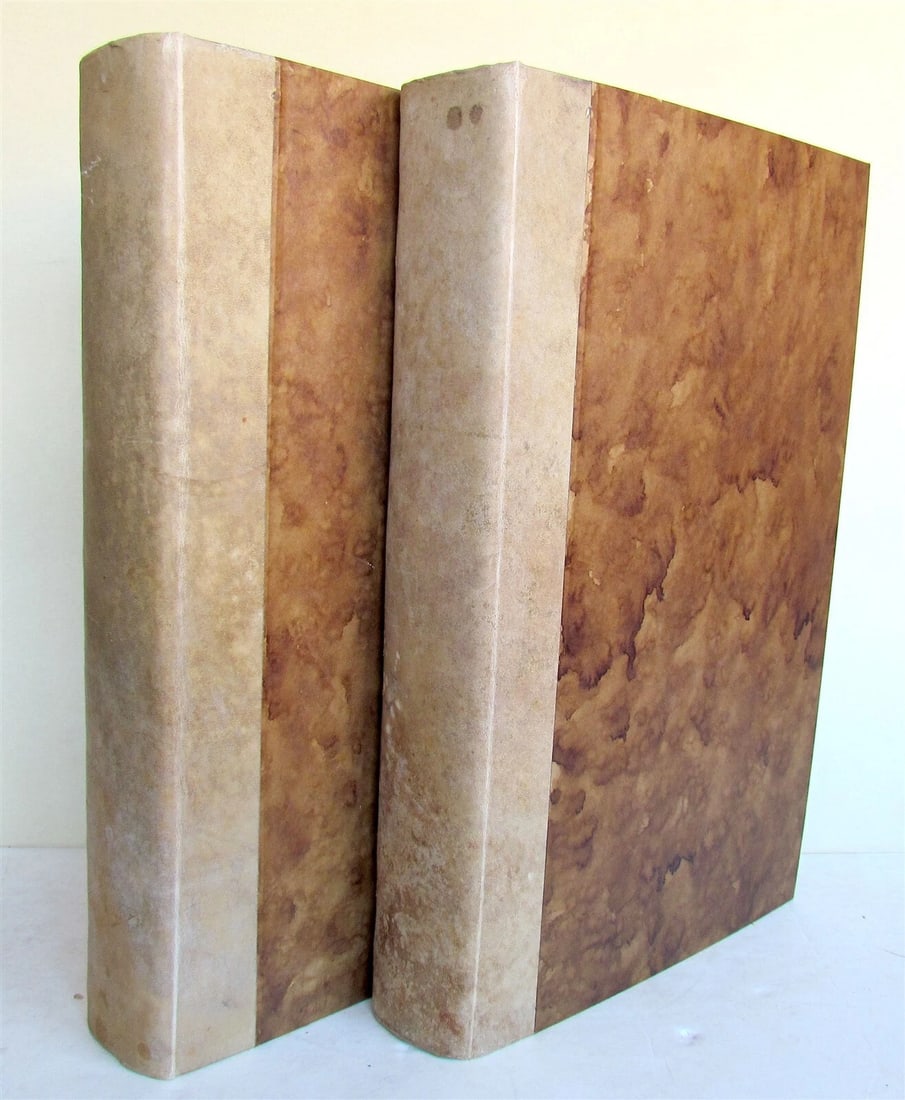 1615 HISTORY of PLANTS by Jacques DALECHAMPS ILLUSTRATED 2 FOLIO VOLUMES antique - 2