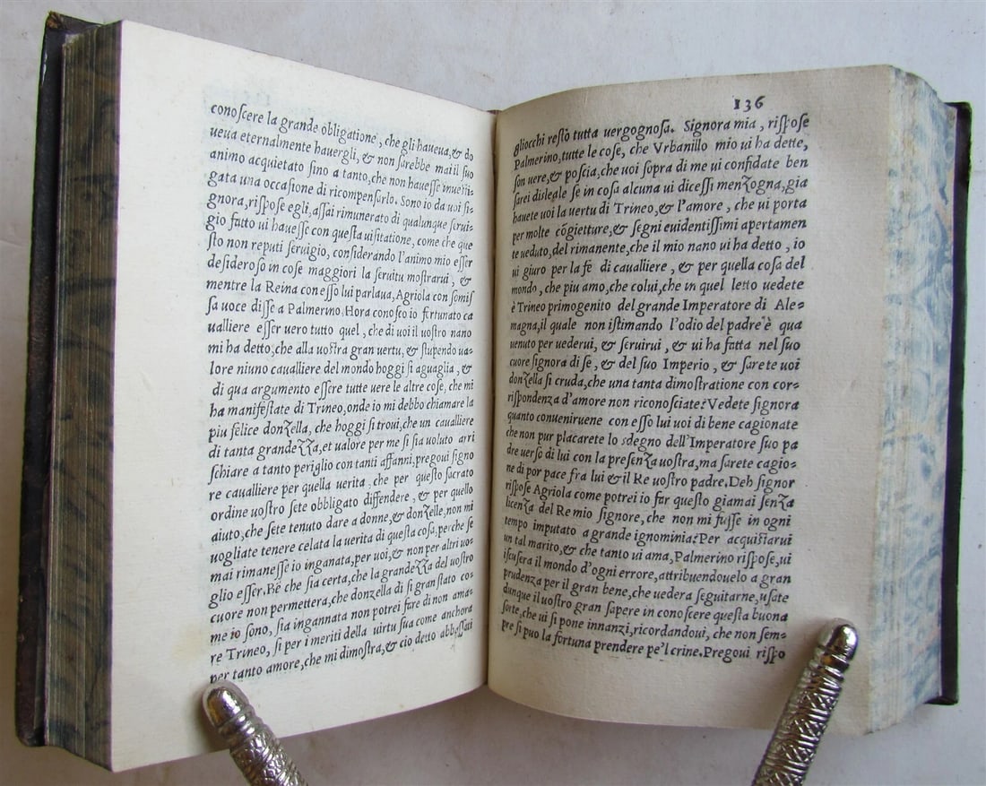 1544 D'Oliva Palmerino Historia del Valorosissimo Cavalliere ANTIQUE in ITALIAN - 5