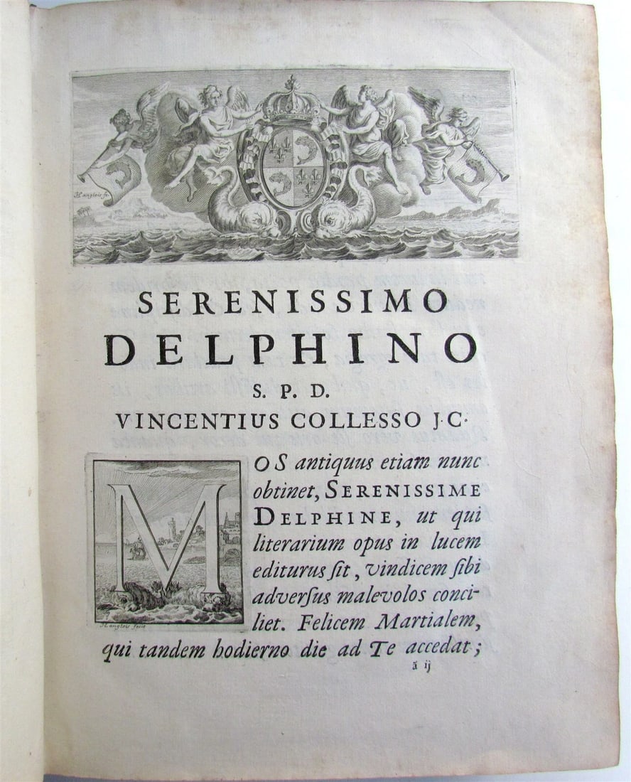 1680 EPIGRAMMATUM by Valerii Martialis VELLUM BINDING antique - 3