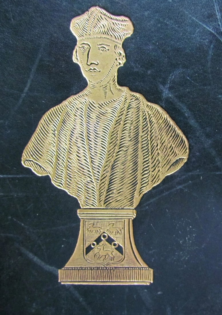 1909 LIFE of JOHN COLET FOUNDER of ST.PAUL'S SCHOOL antique DECORATIVE BINDING - 9