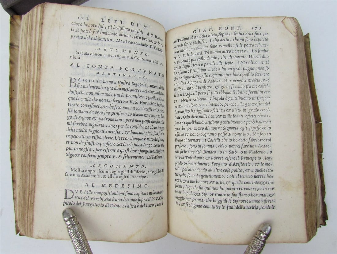 1559 MODELS FOR RENAISSANCE LETTER WRITERS antique VELLUM BOUND rare - 10