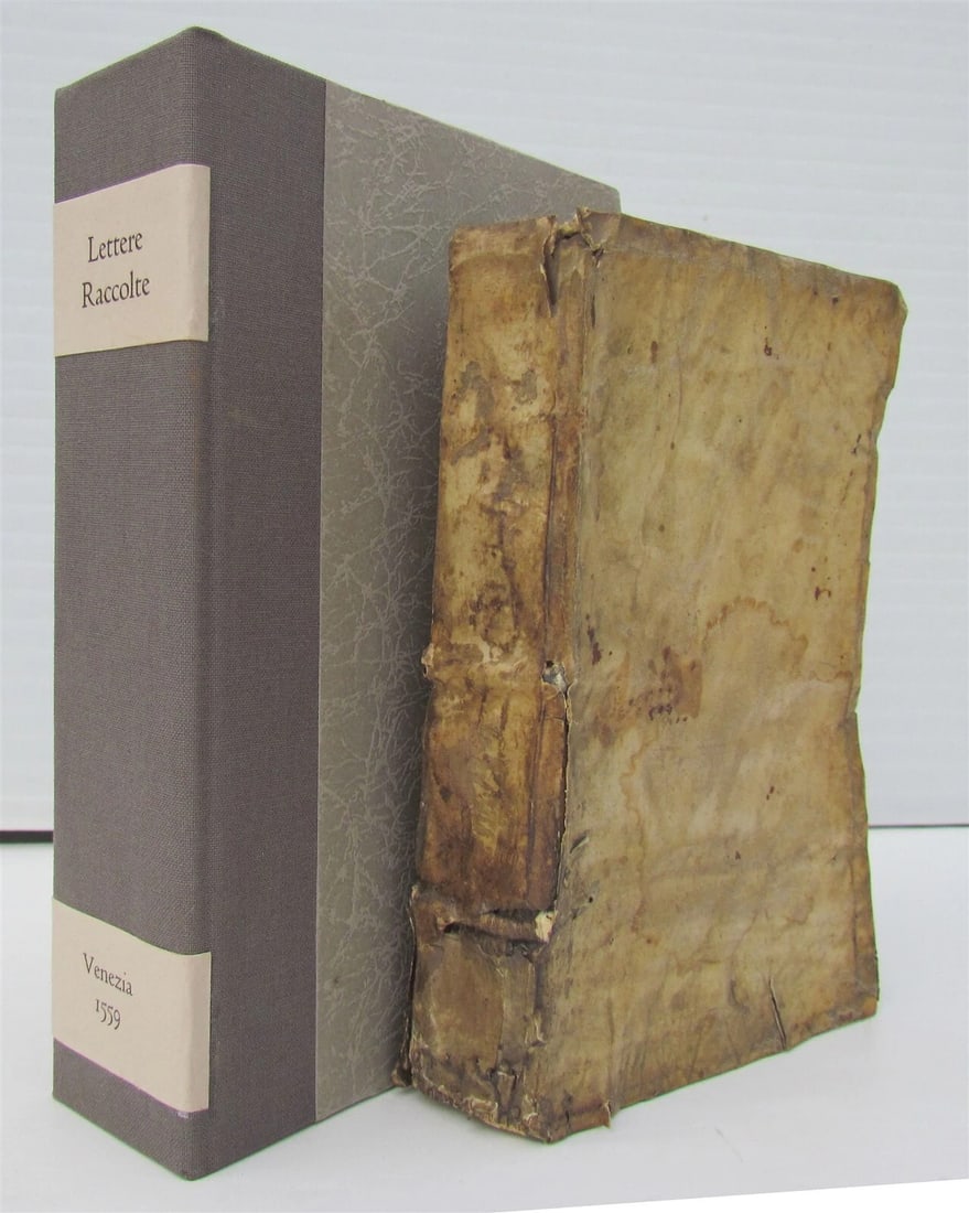 1559 MODELS FOR RENAISSANCE LETTER WRITERS antique VELLUM BOUND rare (1 of 11)