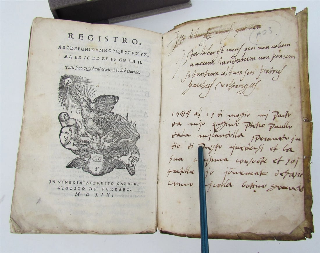 1559 MODELS FOR RENAISSANCE LETTER WRITERS antique VELLUM BOUND rare - 6