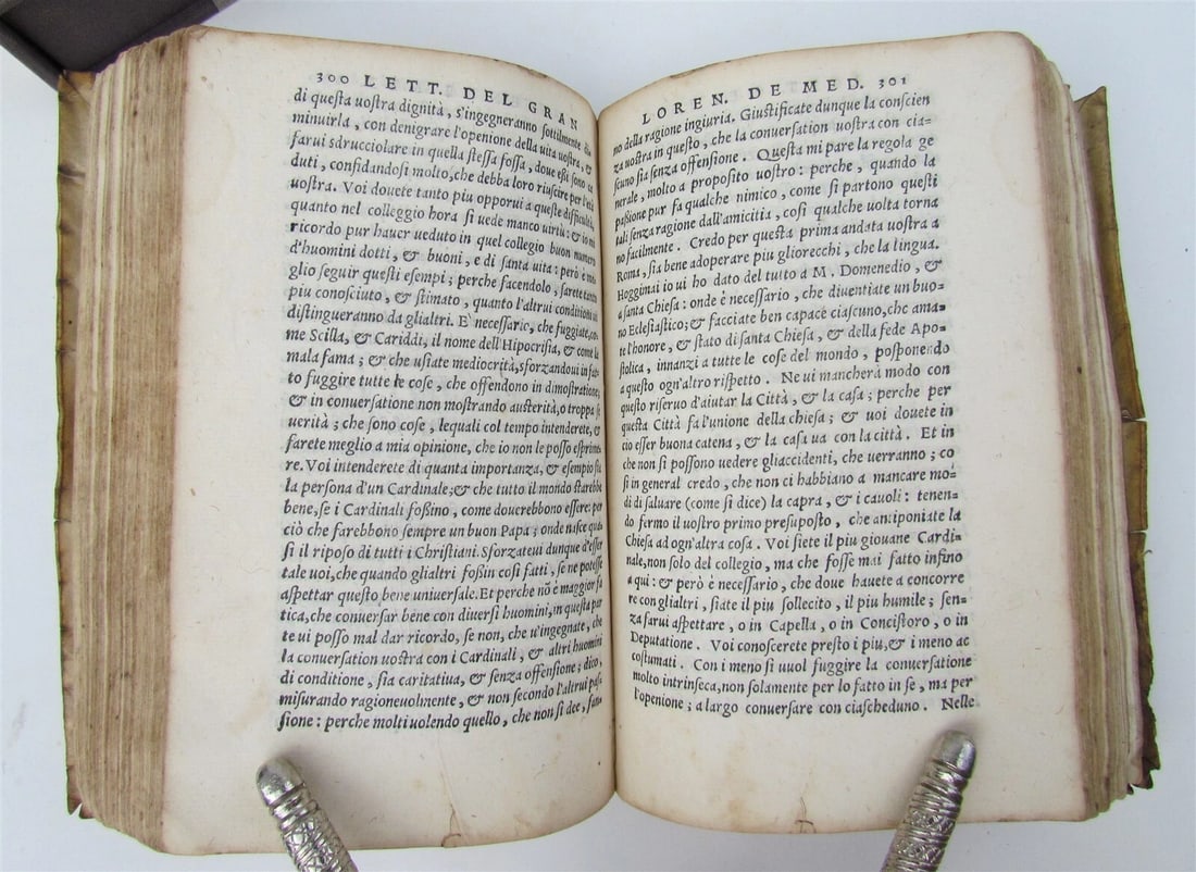 1559 MODELS FOR RENAISSANCE LETTER WRITERS antique VELLUM BOUND rare - 9