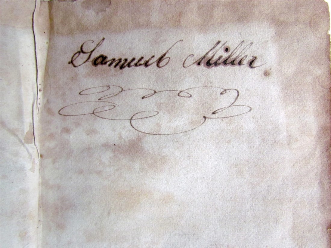 1814 SEVERAL TRIALS of DAVID BARCLAY ANTIQUE Elizabeth-town Americana LAW BOOK - 3