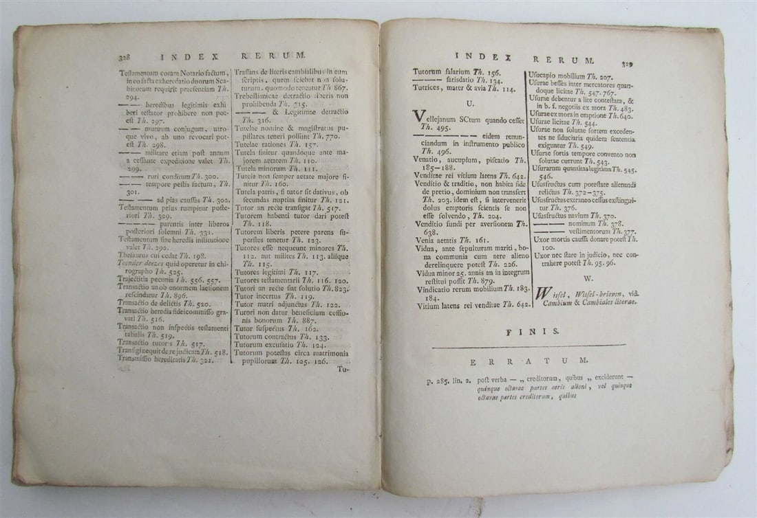 1800 ROMAN DUTCH LAW antique Theses selectae juris Hollandici et Zelandici - 9