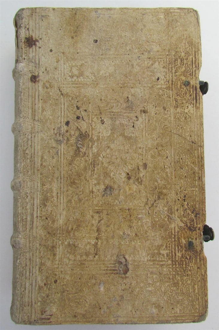 1738 COLUMNA et FIRMAMENTUM VERITATIS antique PIGSKIN BOUND in LATIN - 6