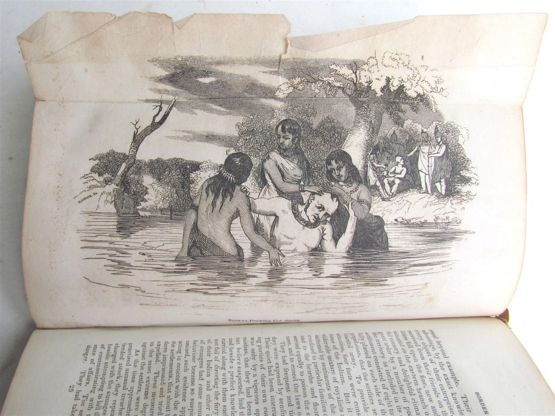 1848 MIRROR OF OLDEN TIME BORDER LIFE HISTORY of VIRGINIA antique AMERICANA - 6