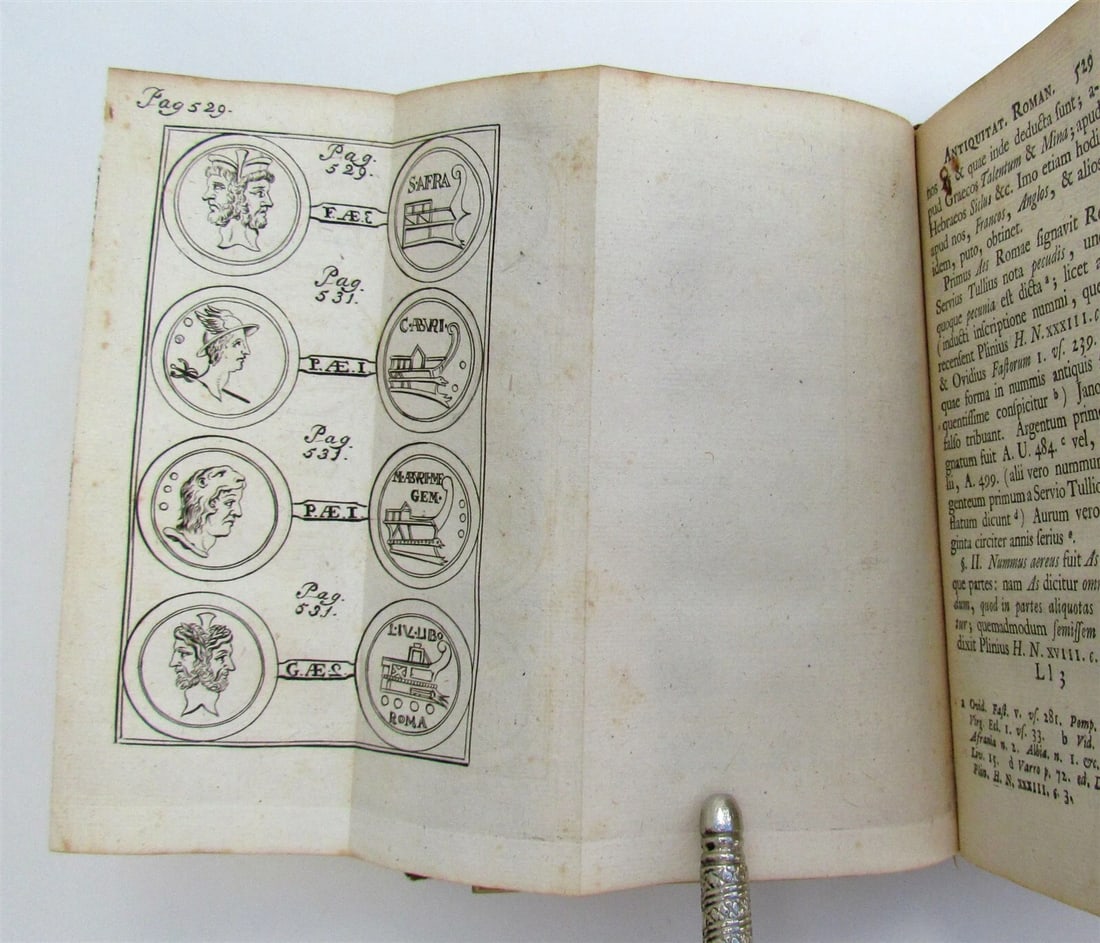 1723 RITUUM ROMANOS by G.H.NIEUPOORT antique ROMAN ANTIQUITY ILLUSTRATED - 9