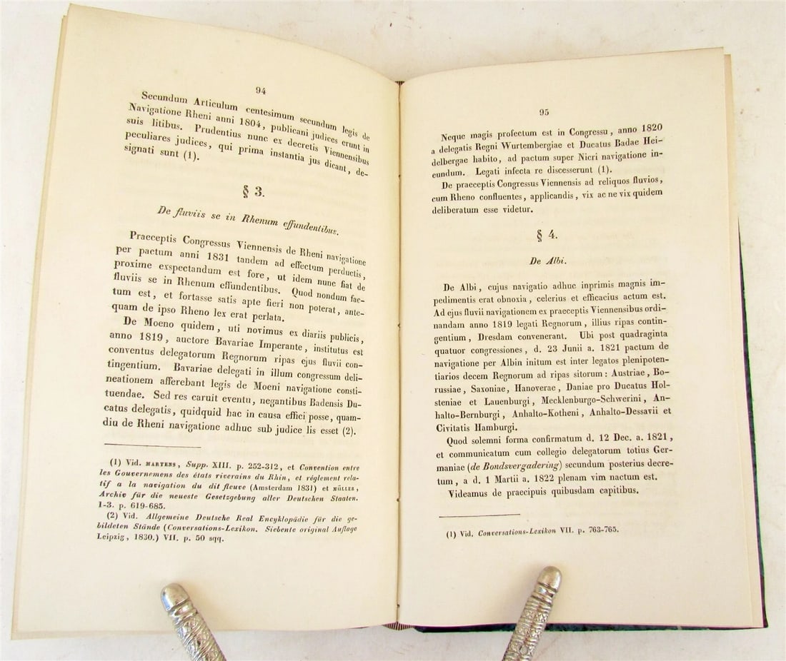 1835 HISTORY of RIVER NAVIGATION LAWS antique by I.L. Cremer van den Bergh - 5