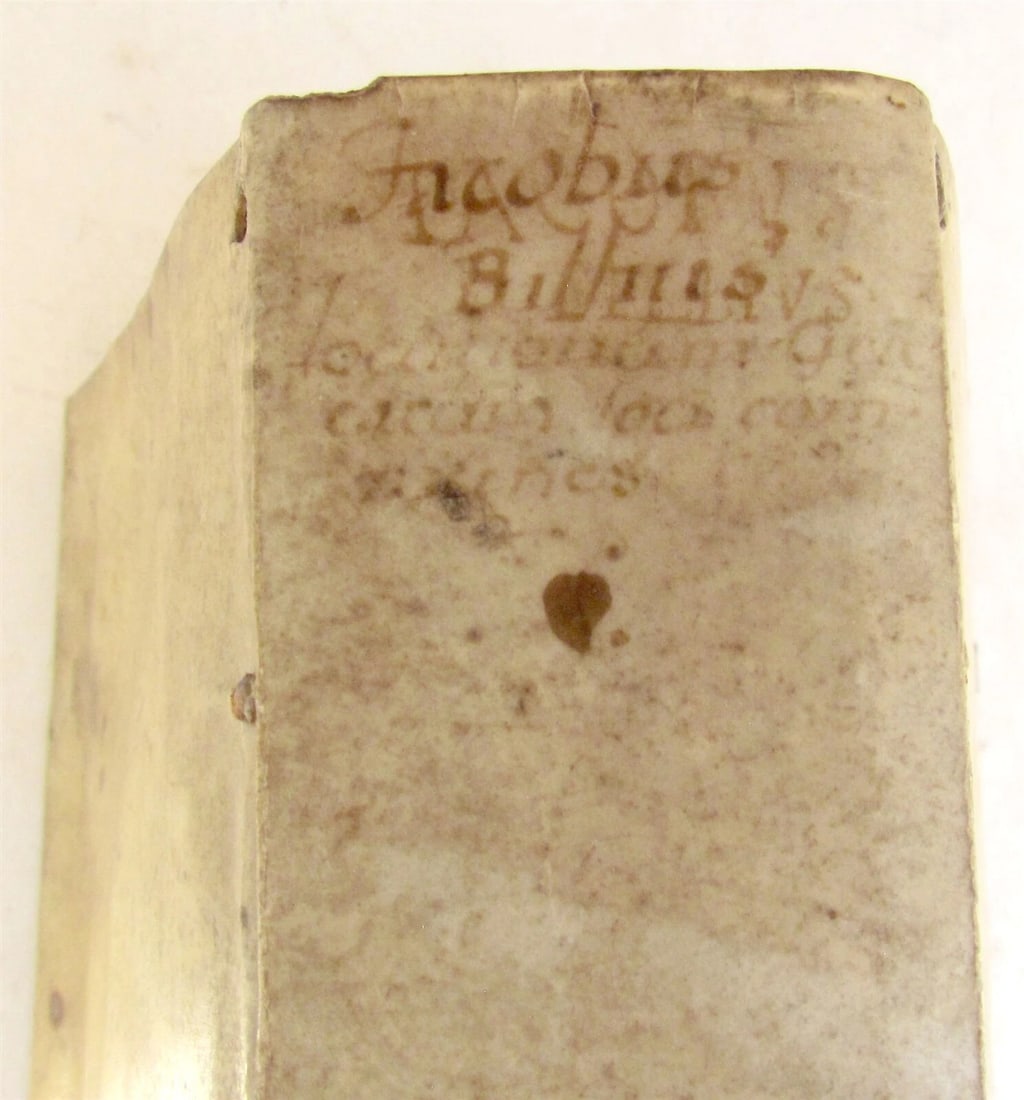 1588 Alphabetical dictionary of Greek idioms antique LOCUTIONUM GRAECARUM vellum - 8