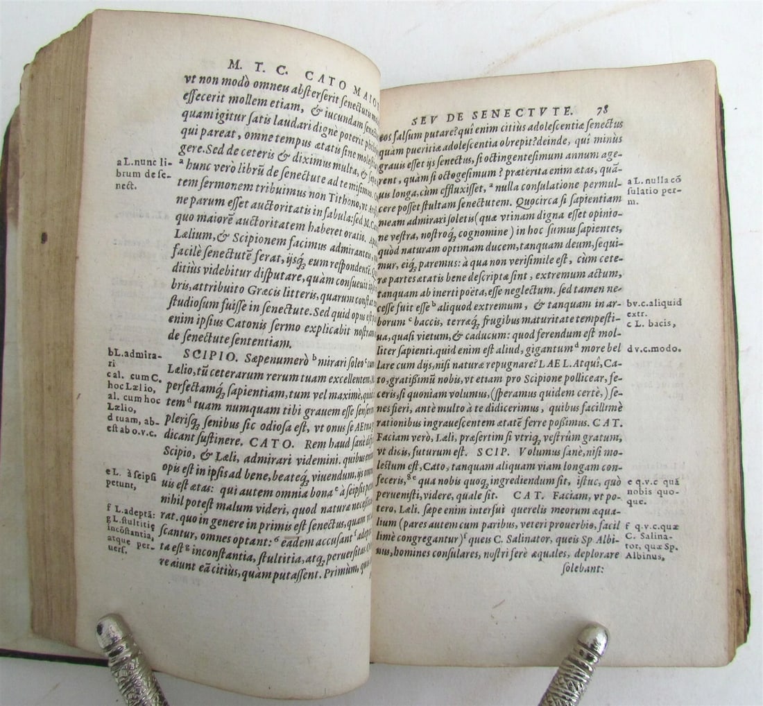 1581 CICERO PHILOSOPHICORUM 16th CENTURY Ciceronis - 8