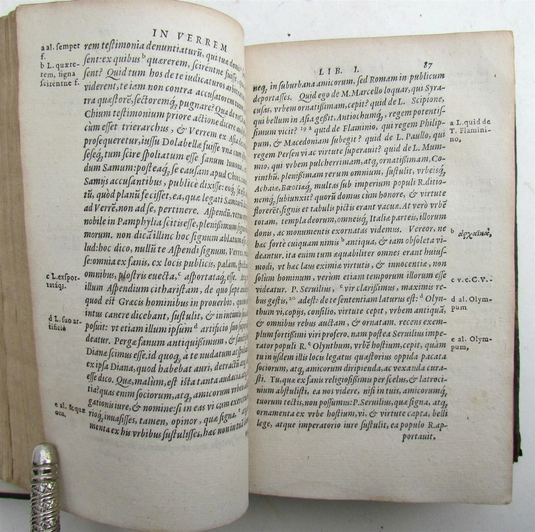 1581 CICERO ORATIONUM 16th CENTURY - 8