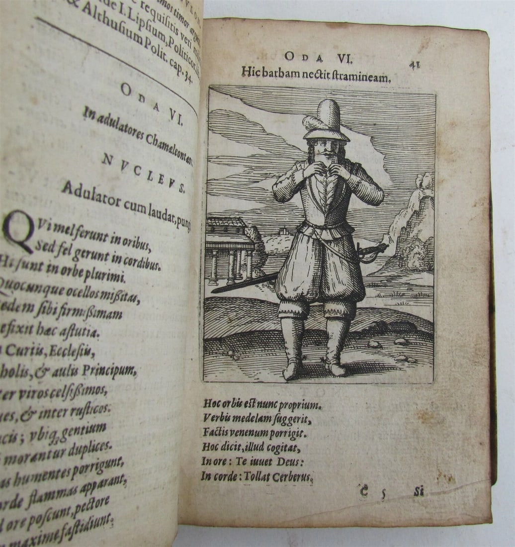 1620 NEBULO NEBULONUM by Johann FLITTNER ANTIQUE ILLUSTRATED vellum bound RARE - 8