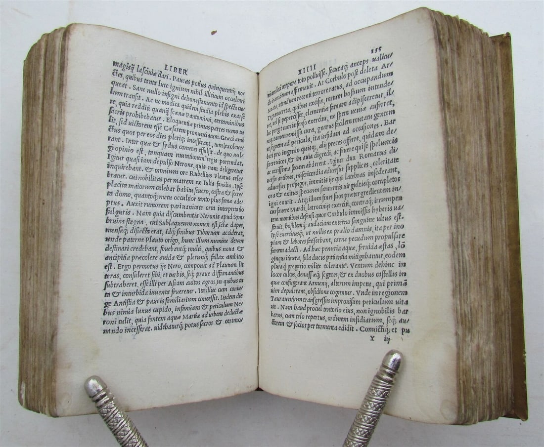 1527 TACITUS ab exccessu divi Augusti historiarum ANTIQUE 16th CENTURY vellum - 7