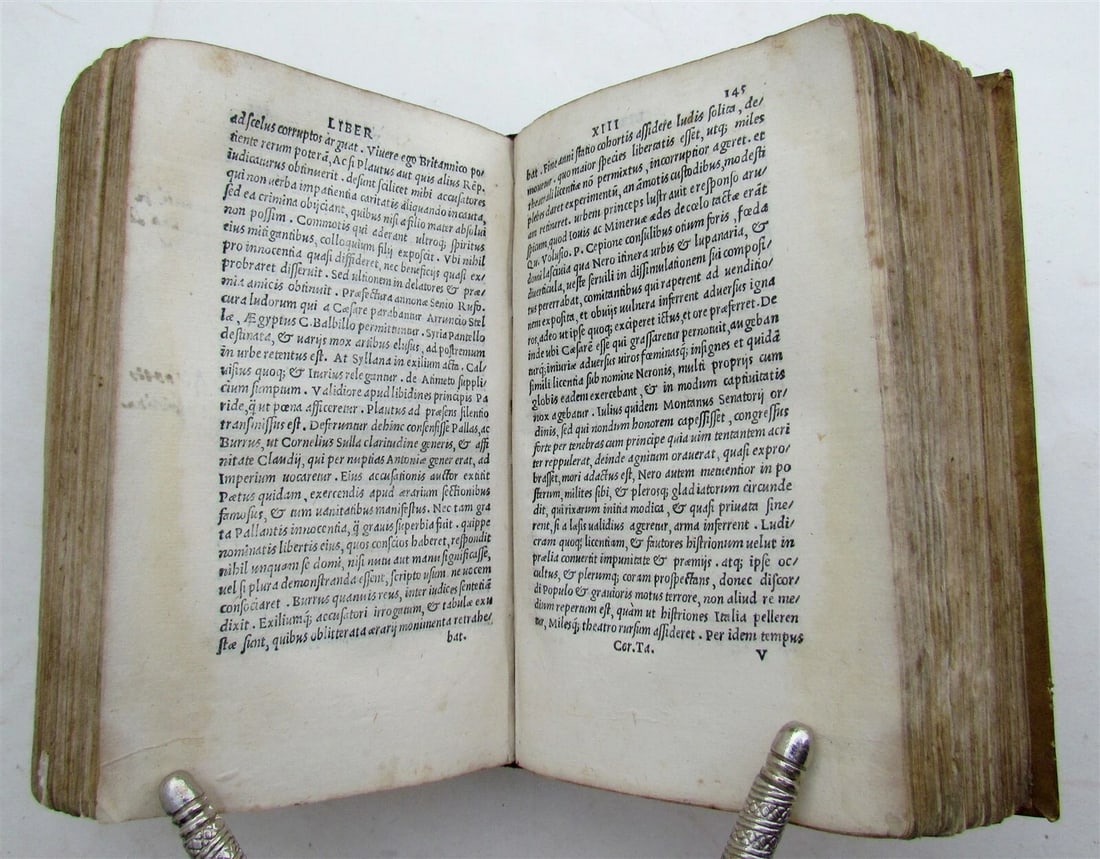 1527 TACITUS ab exccessu divi Augusti historiarum ANTIQUE 16th CENTURY vellum - 8