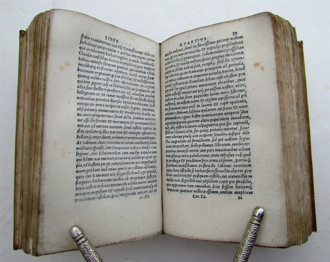 1527 TACITUS ab exccessu divi Augusti historiarum ANTIQUE 16th CENTURY vellum - 9